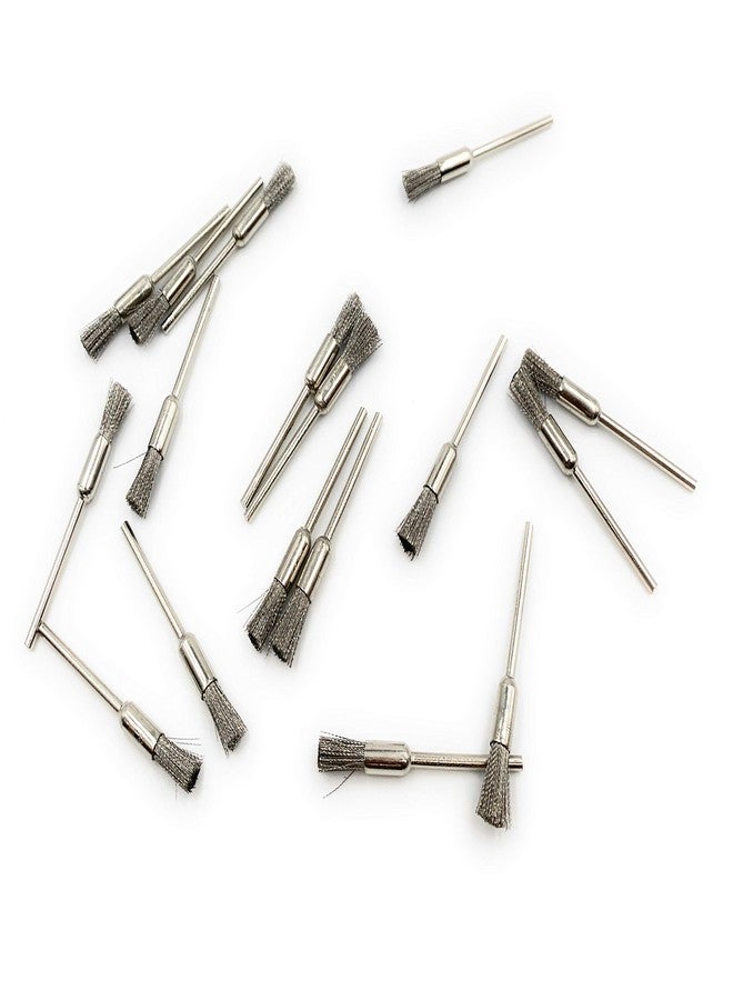 أون فرشاة سلك فولاذية من Aone، 5 قطع، للتشطيب الساتان/المصقول، وإزالة الصدأ والتنظيف لأداة دريميل الدوارة، والمحركات اليدوية الصغيرة، ومحركات التلميع لصناعة المجوهرات، وصناعة الساعات، وصناعة النماذج - Image 4